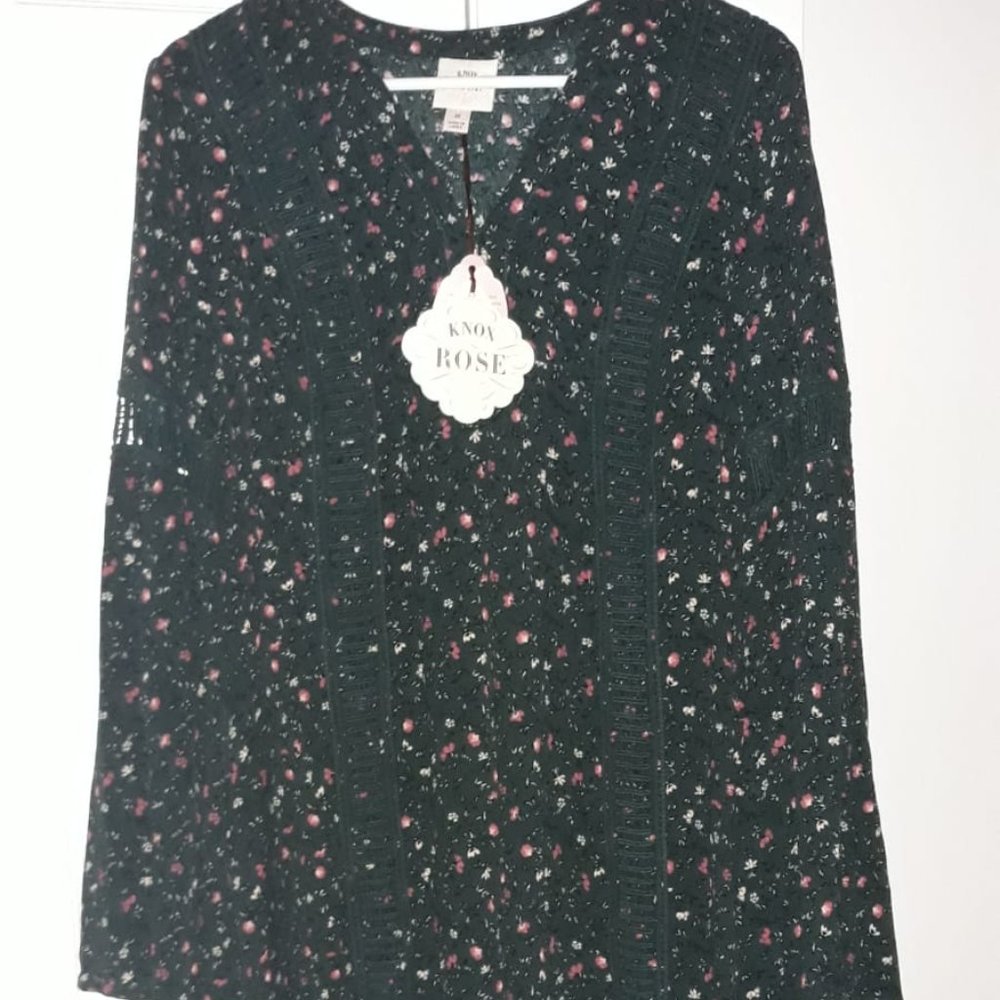 Brand-new green flower dress for sale